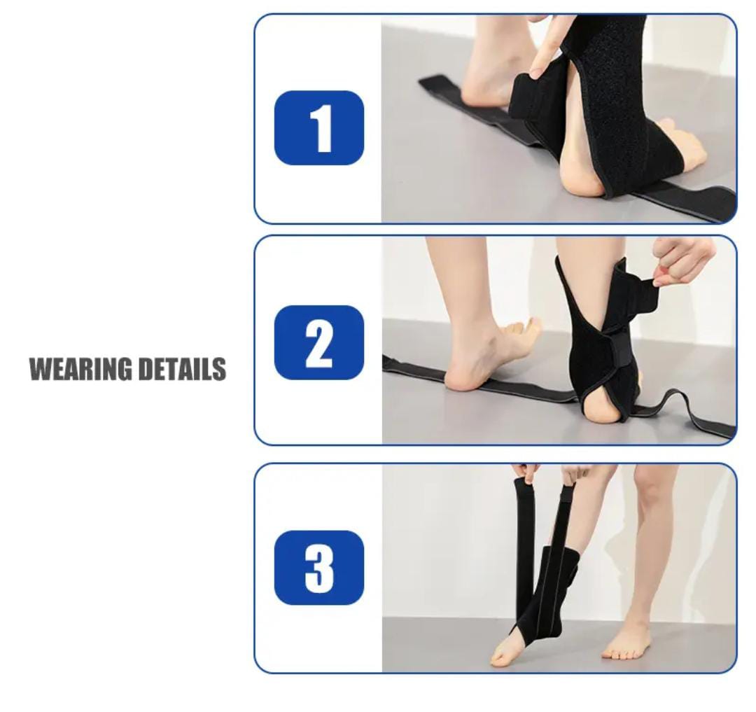 Orthonix Ankle Support Brace – With Dual Aluminum Stabilizers
