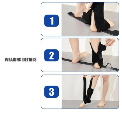 Orthonix Ankle Support Brace – With Dual Aluminum Stabilizers