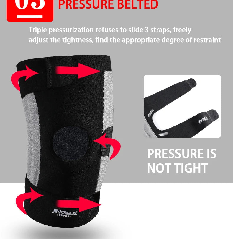FlexGuard Pro Open-Patella Knee Support