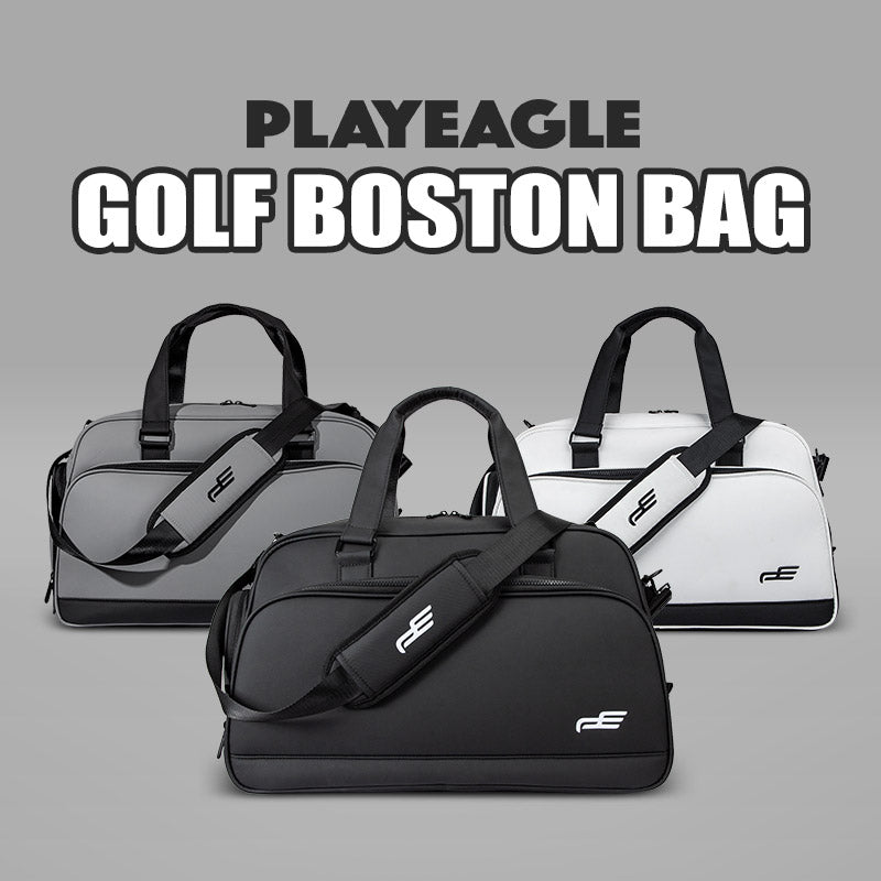 Playeagle Golf Boston Bag – Premium Storage with Dedicated Shoe Compartment