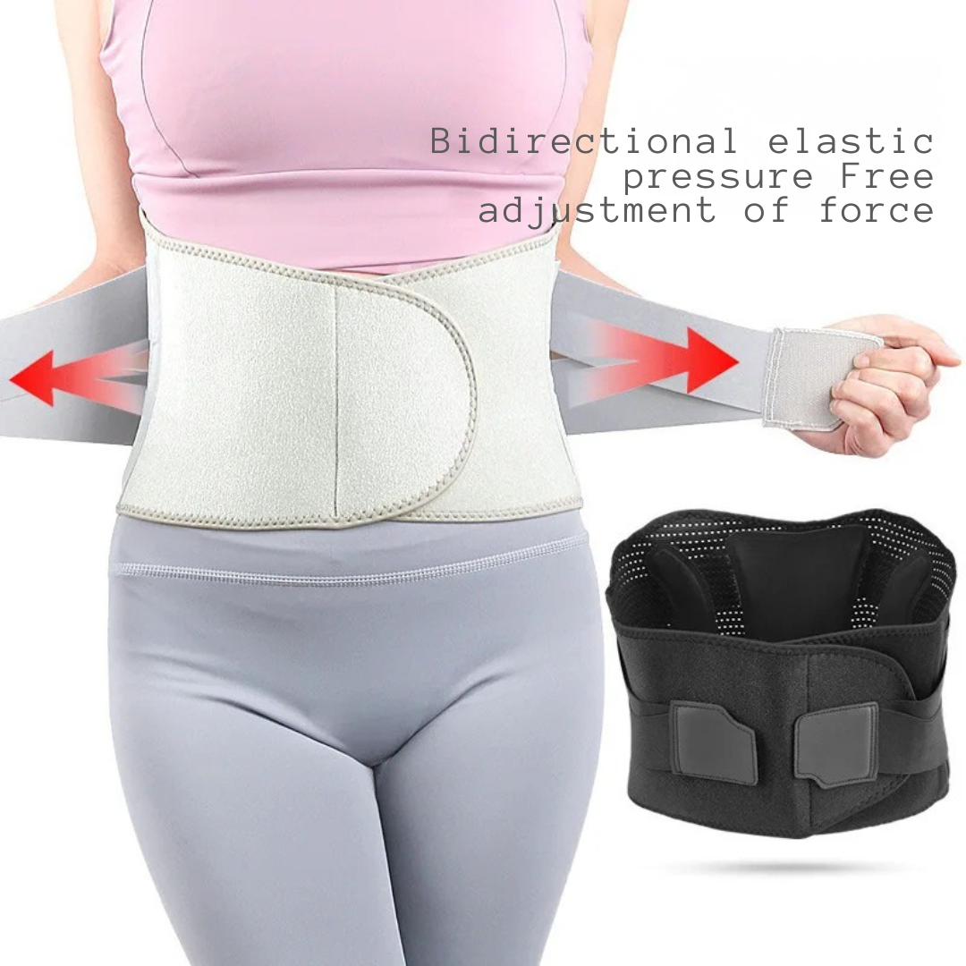 Lumbar Corset Belt with Aluminum Stabilizers