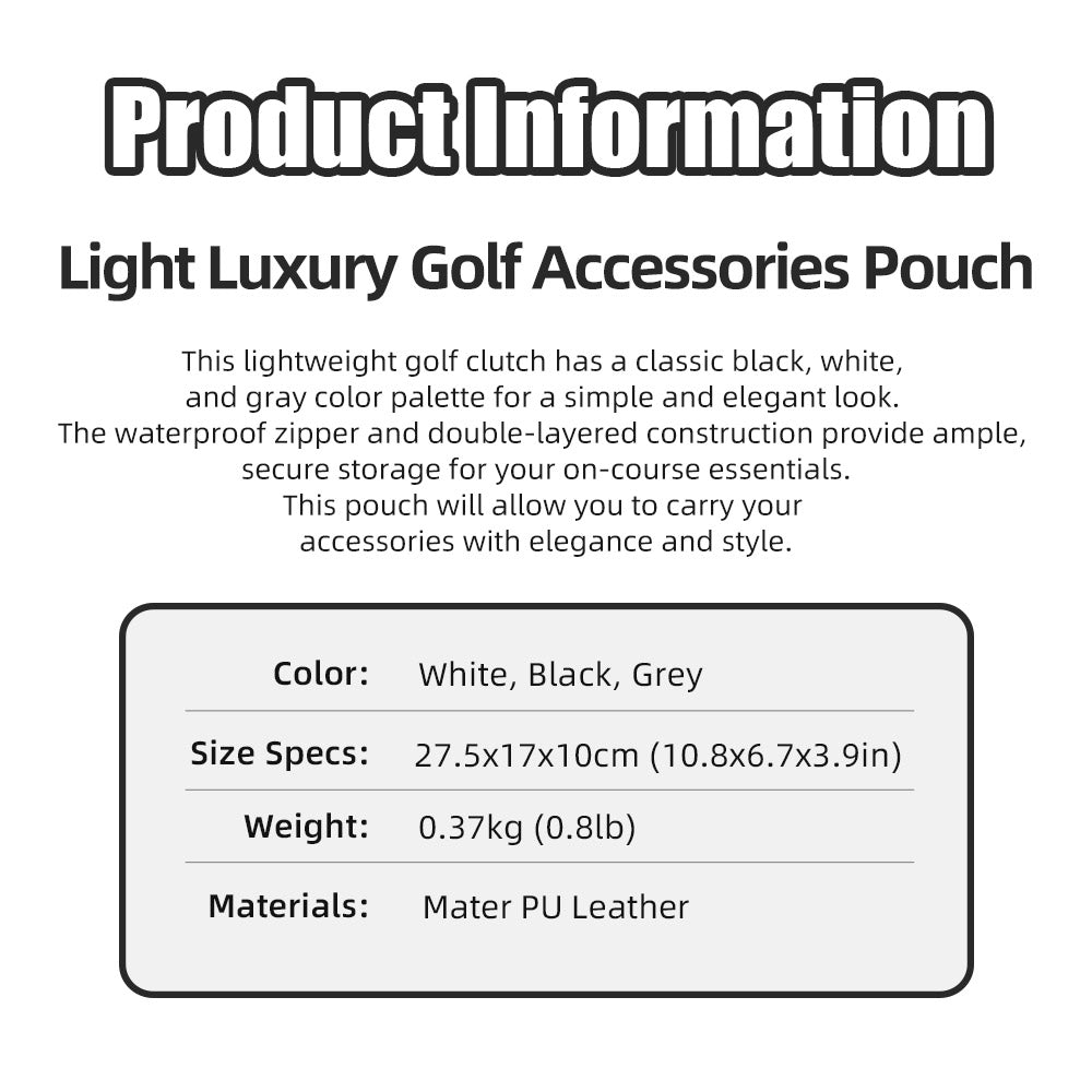 Playeagle Golf Pouch Bag
