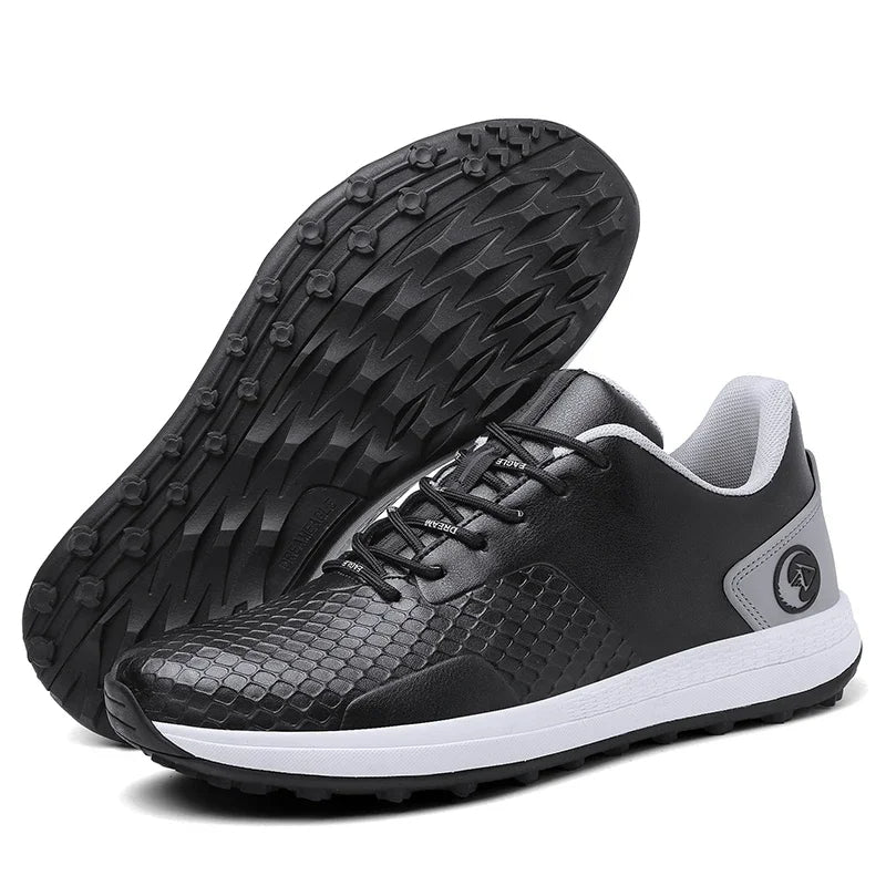 OrthoSwing Hydro – Men’s Orthopedic Waterproof Spikeless Golf Sneakers