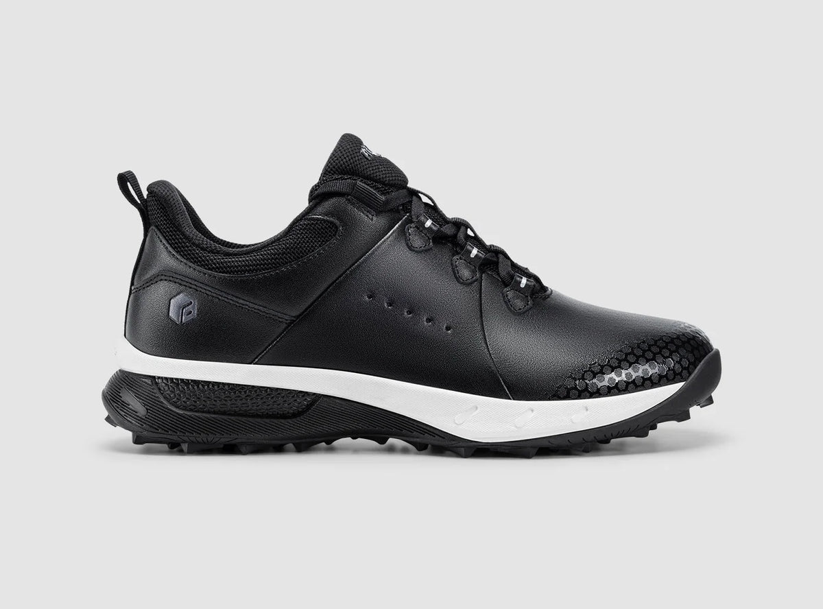 Fitville Men's Leather Primix V2 - Orthopedic Golf Shoes