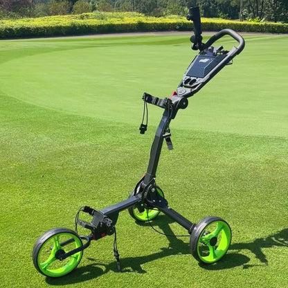 PlayEagle X010 – Upgraded 3-Wheel Golf Trolley