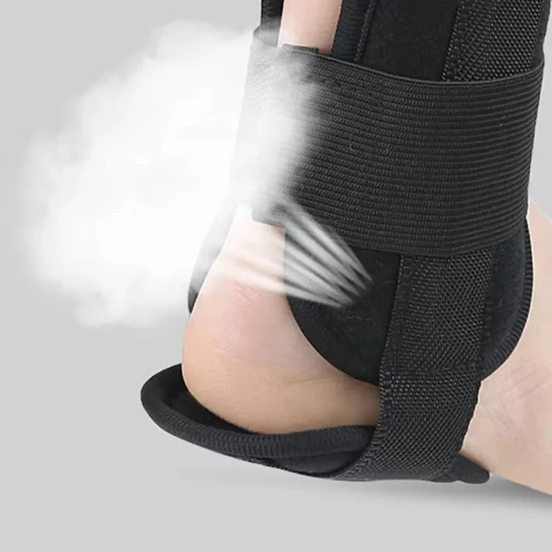 OrthoGuard Rigid Ankle Stabilizer Brace with Aluminium Support Splints