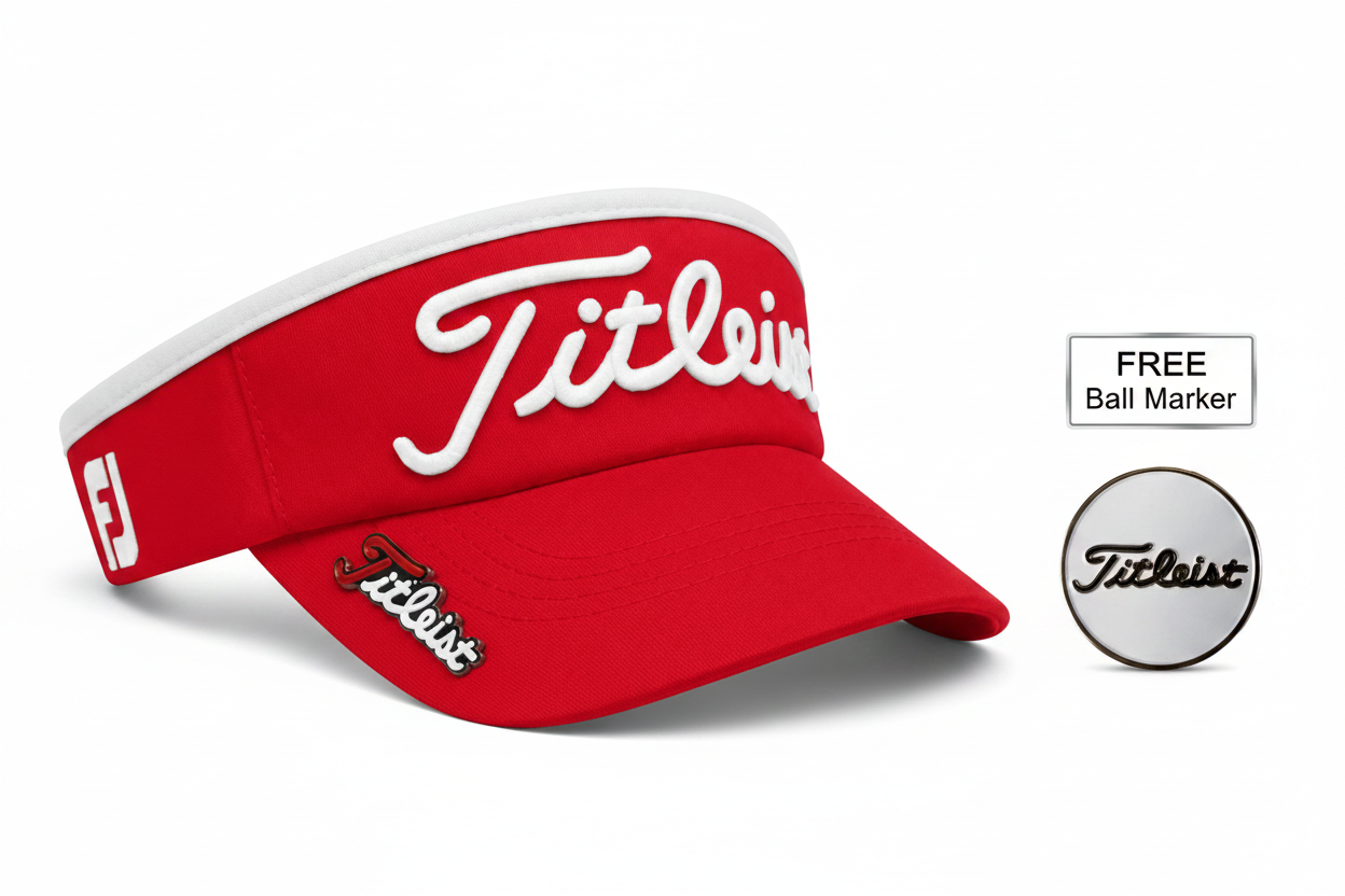 Titleist Visor with Free Ball Marker