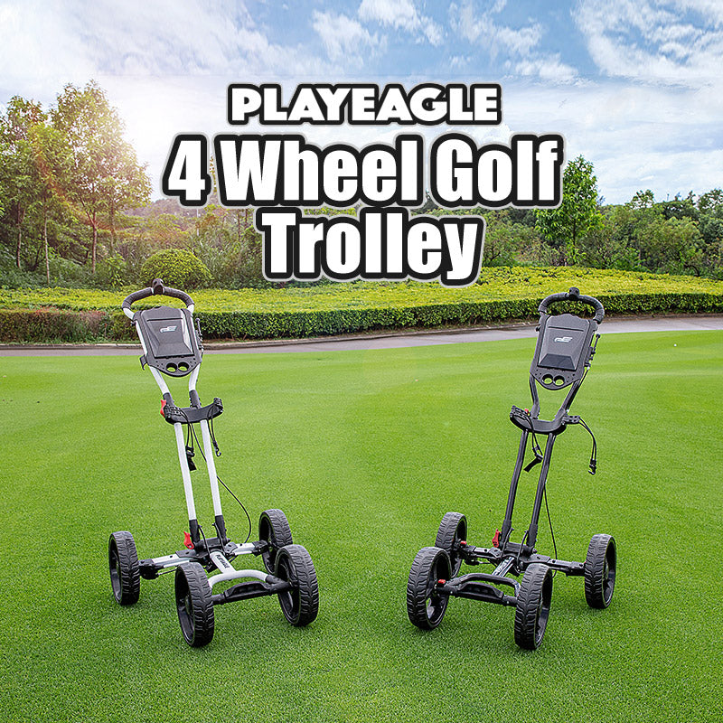 PlayEagle 4-Wheel Golf Trolley