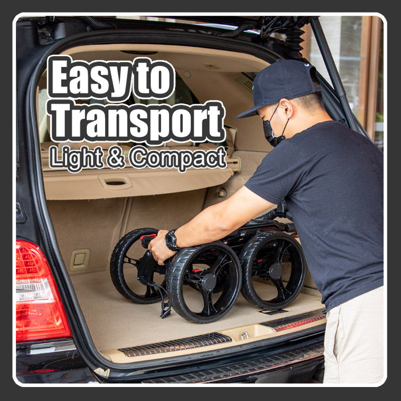 PlayEagle 4-Wheel Golf Trolley