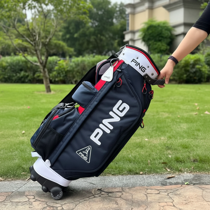 PING Premium Cart Golf Bag with Wheels
